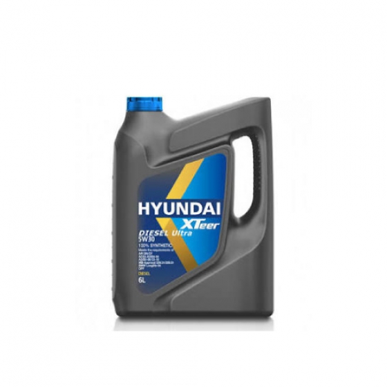 Dầu nhớt máy dầu Hyundai Xteer Diesel Ultra C3 5W30 6L